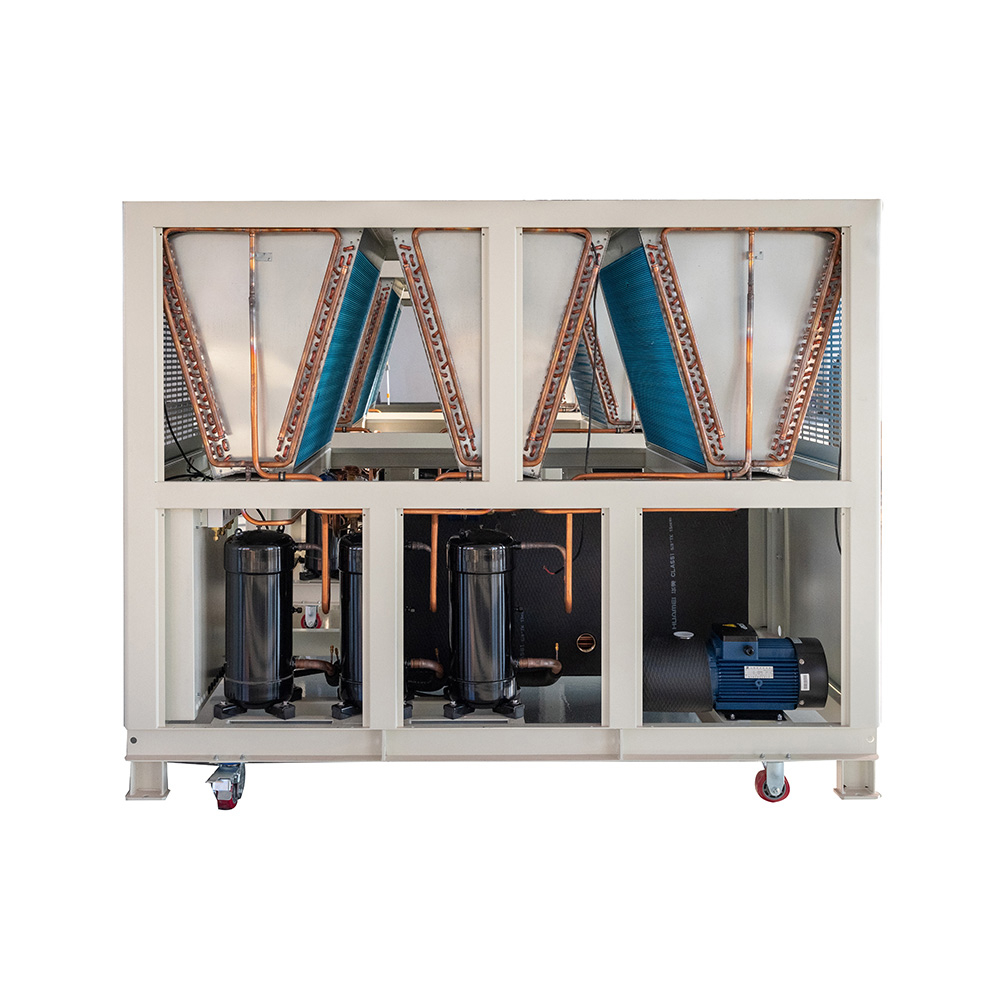 风冷箱型冷水机侧面